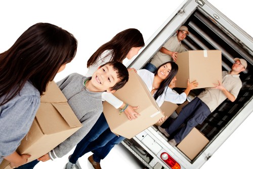 Moving truck service for local homes in Belsize Park