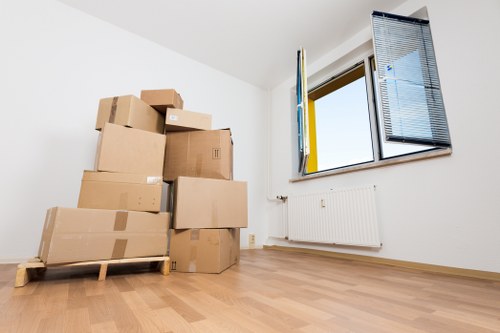 Careful loading of sofas and household furniture for transport
